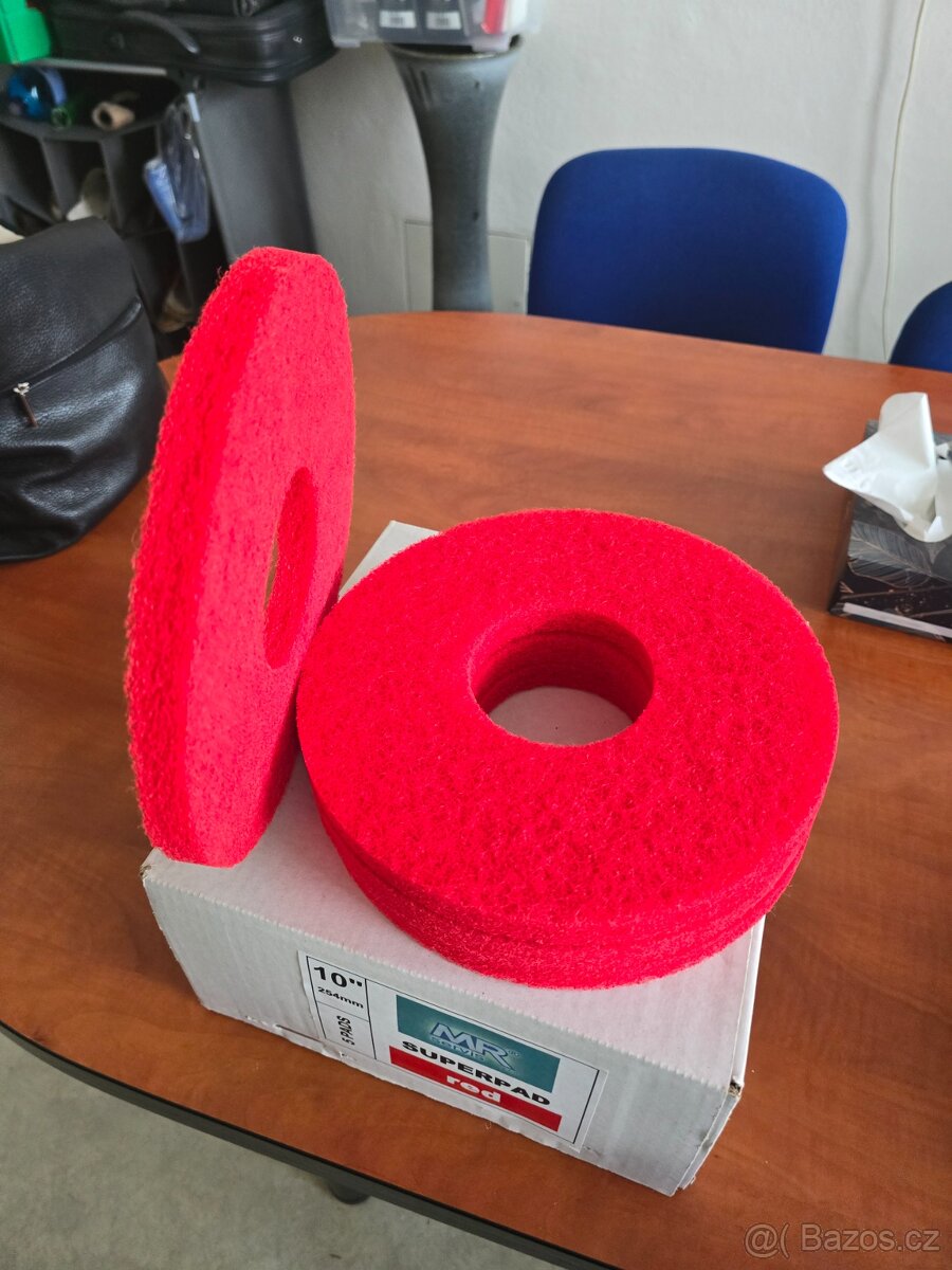 Podlahový PAD 10" červený - 2