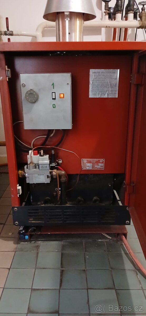 Plynový kotel + boiler - 2