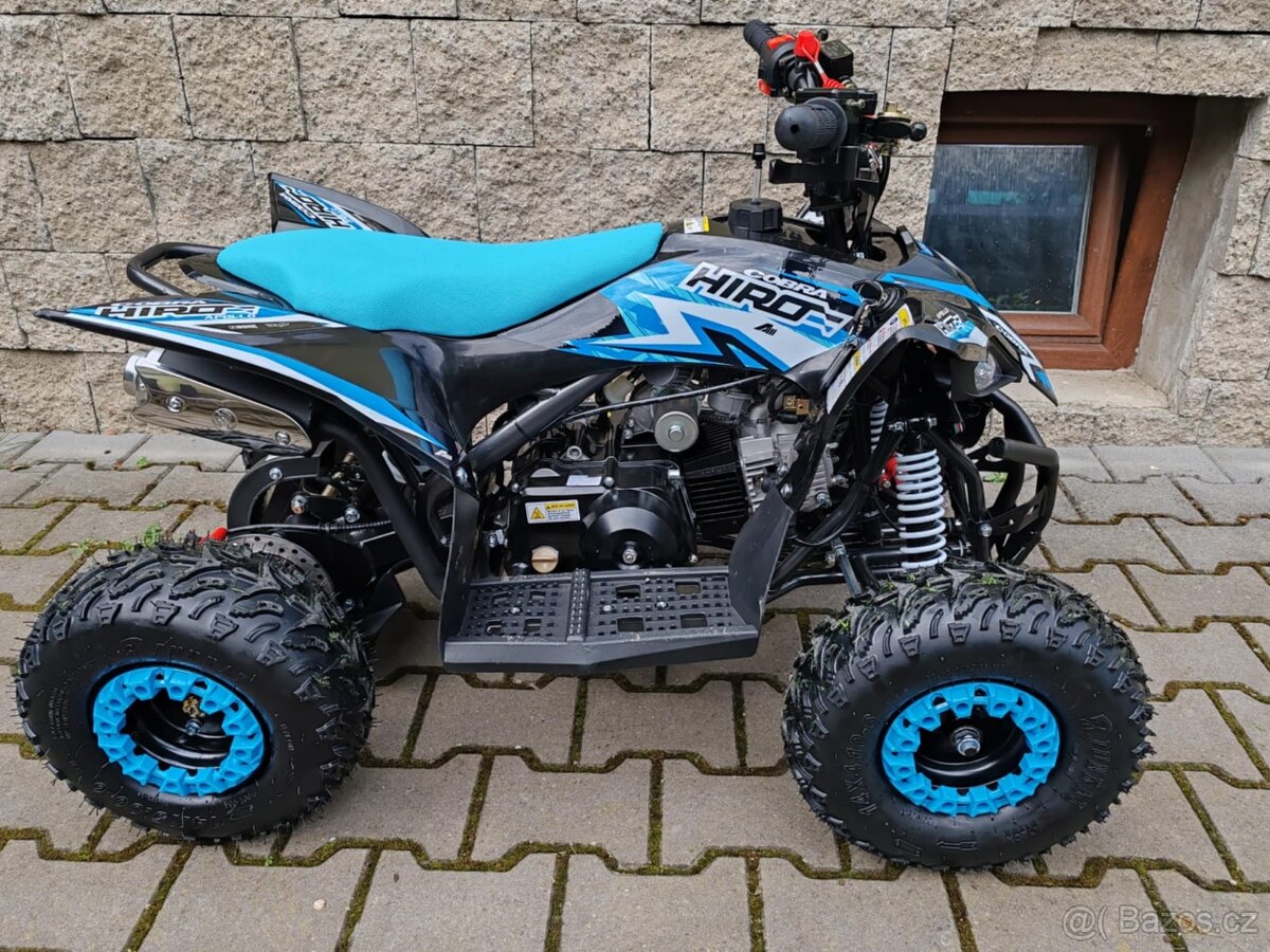 Dětská čtyřkolka Apollo Hiro Cobra 110cc modrá - 2