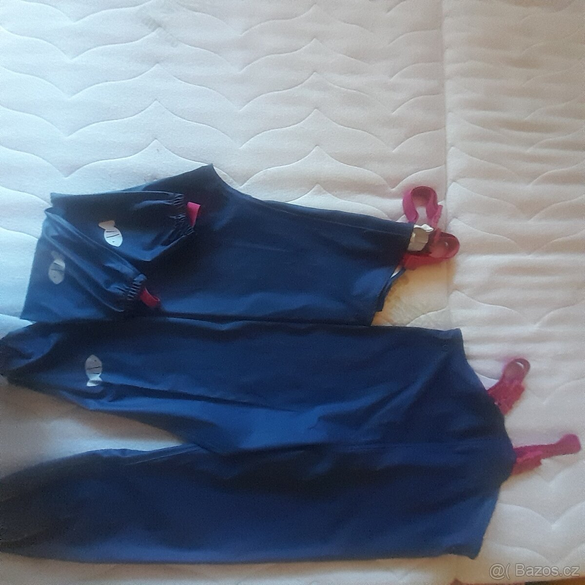 Dívčí nepromokavé kalhoty vel.122,/128 - 2