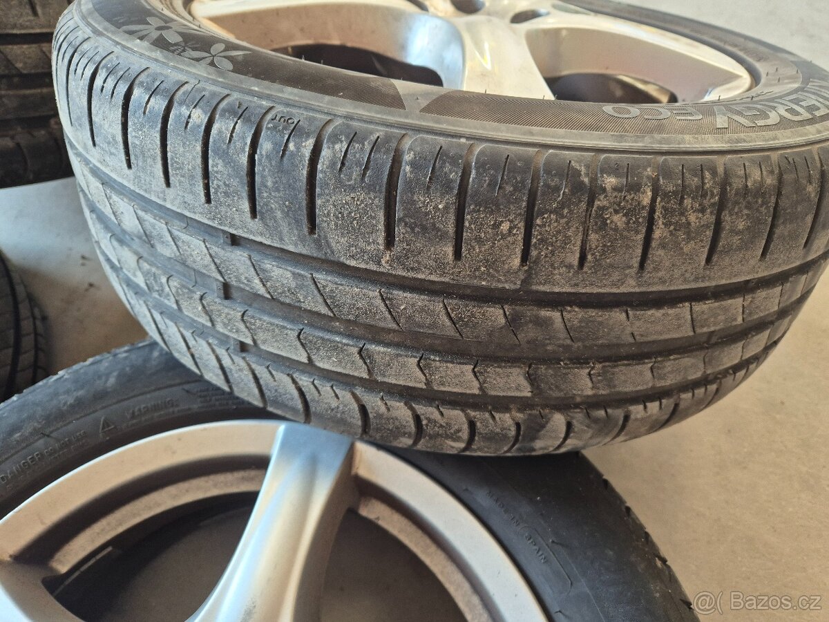 Alu disky s pneumatikami - 2