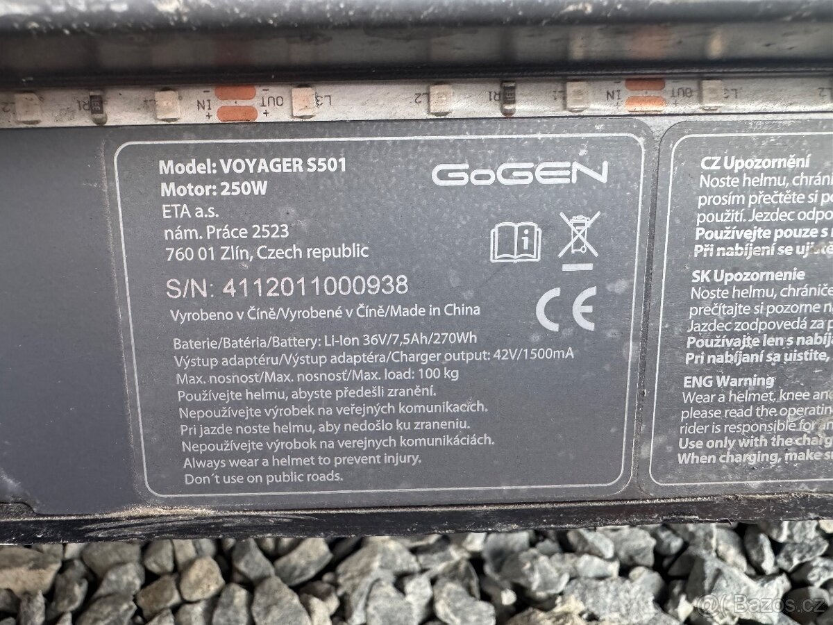 GoGEN Voyager S501 - 2