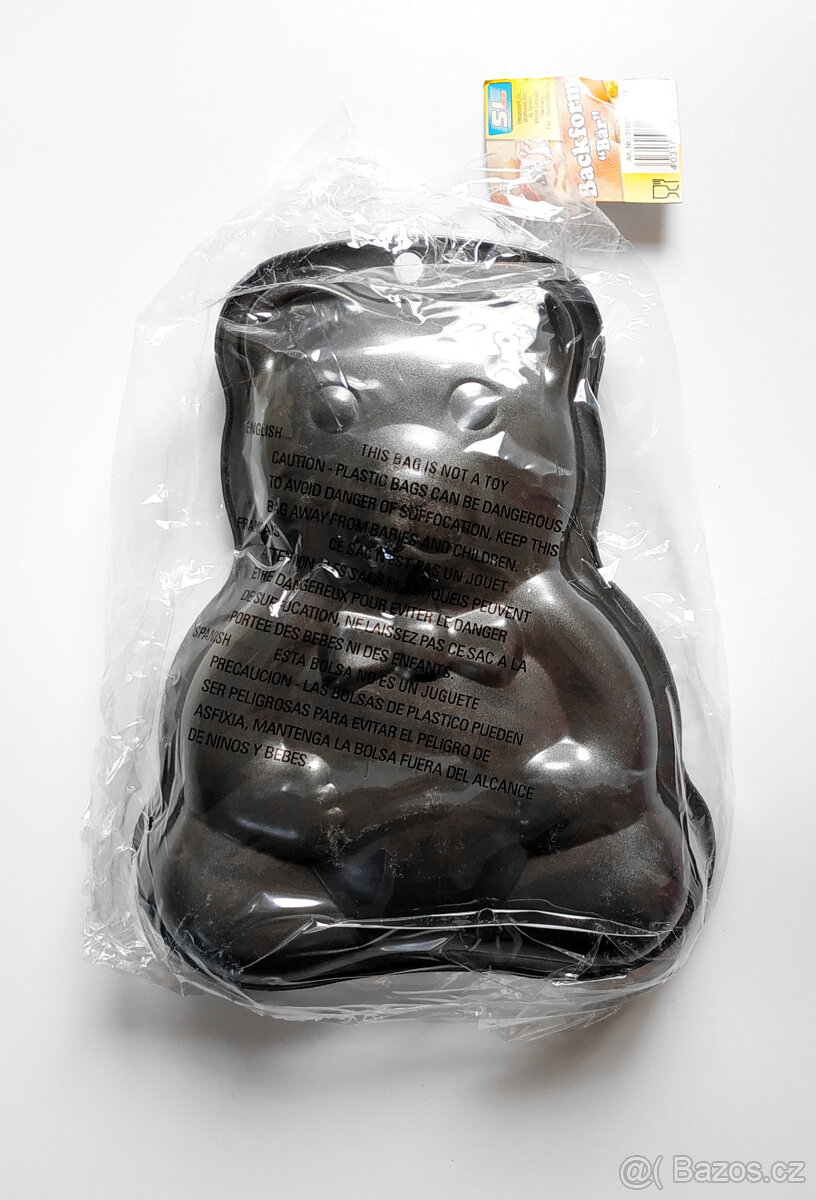 Forma na pečení "Medvídek" - nová s cedulkou - 2