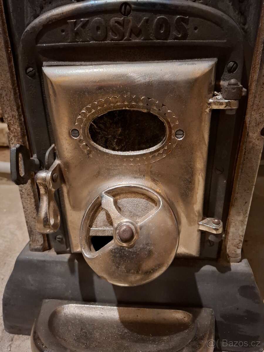 Historická kamna sporak krb KOSMOS 802 - 2