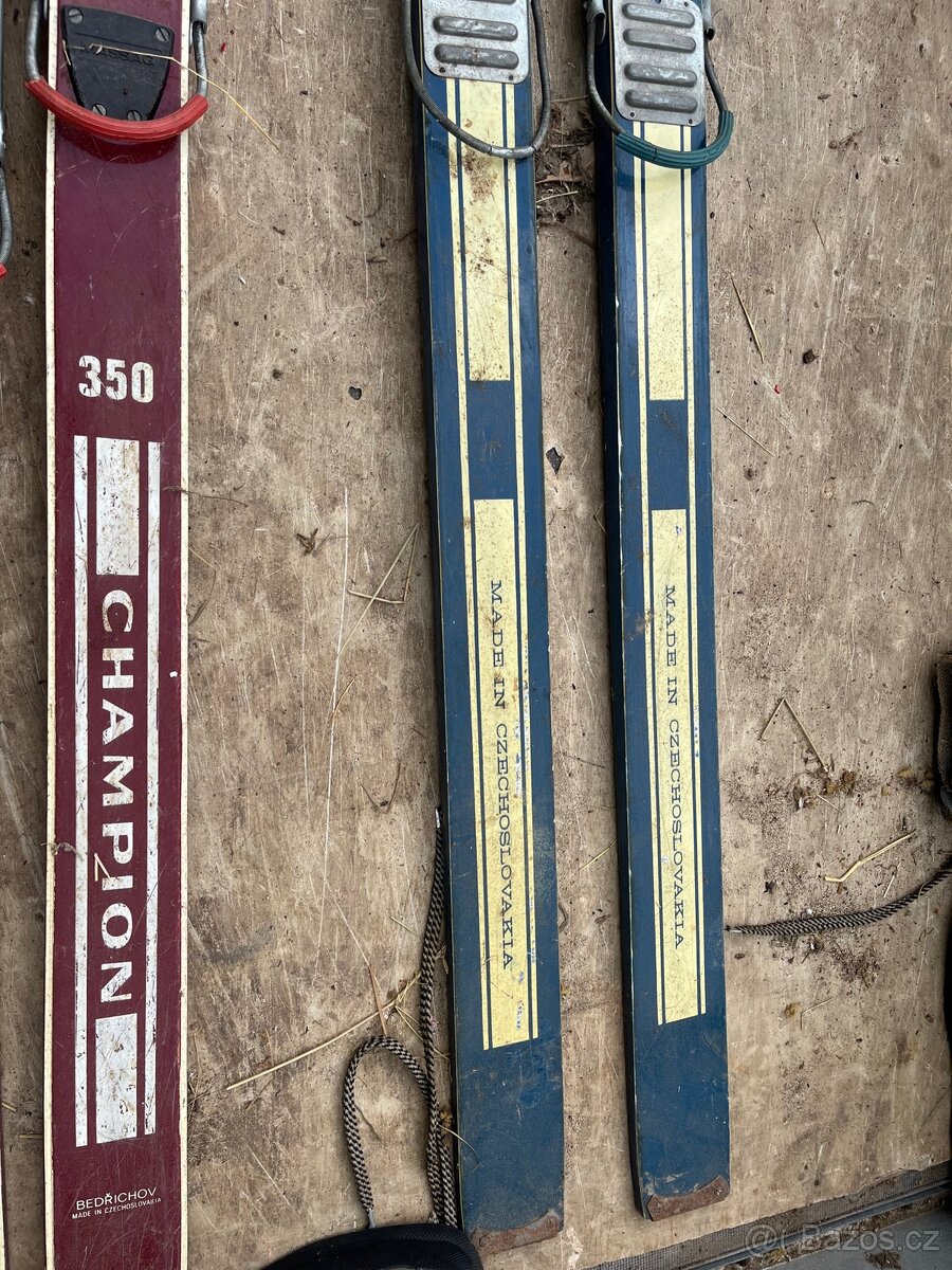 Retro lyže - 2