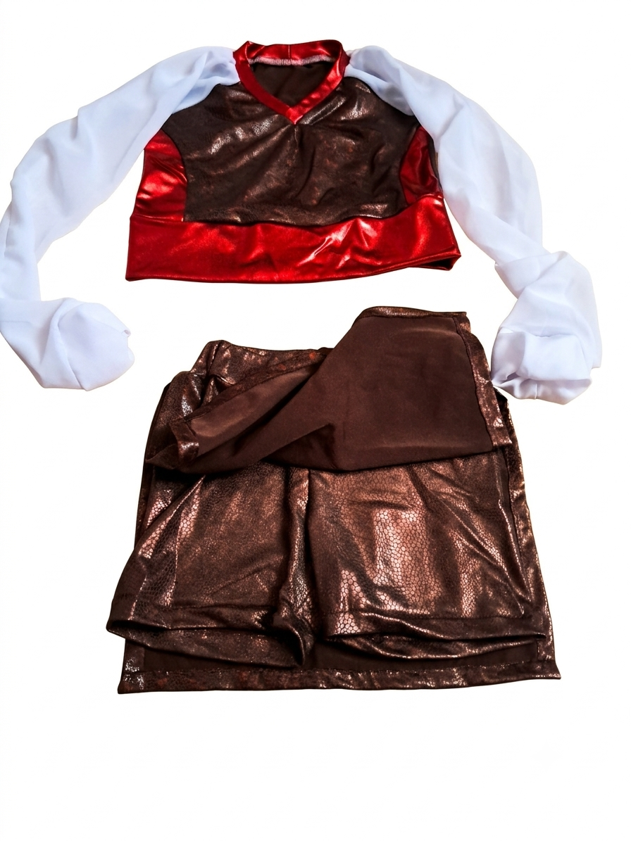 Dres/ kostým holka vel 128/134 - 2