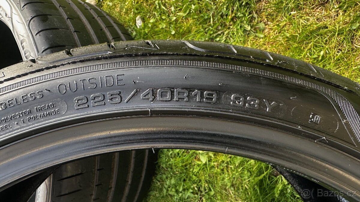 Letní pneu Good Year Eagle F1, 225/40/R19 a 255/35/R19 - 2