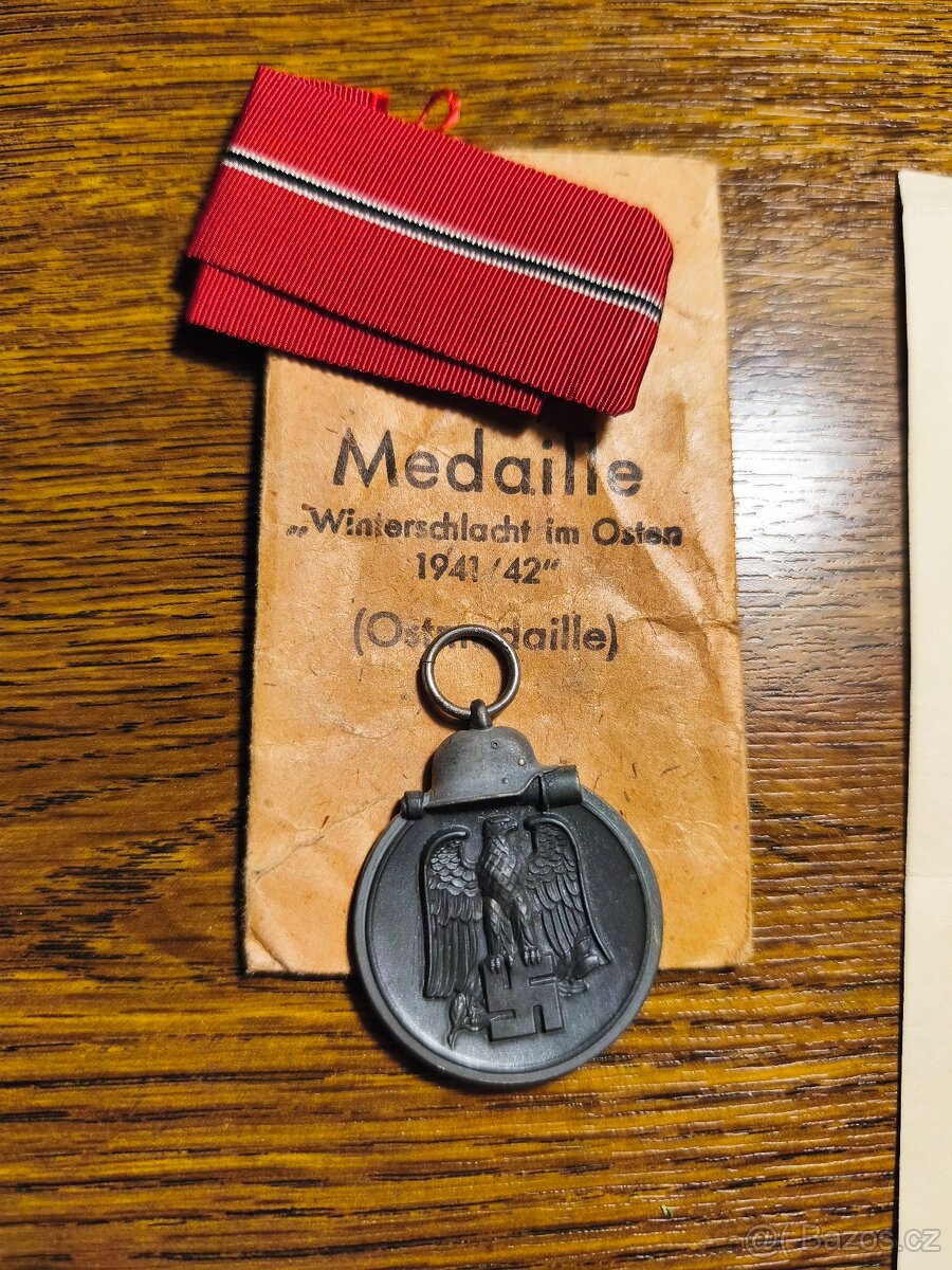 Německo medaile zimní tažení - 2