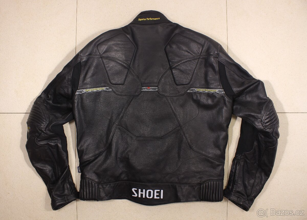 Pánská kožená moto bunda Shoei velikost 58 (XL) - 2