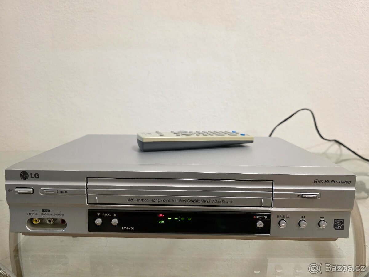 Videorekordér LG LV4981 + dálkový ovladač - 2