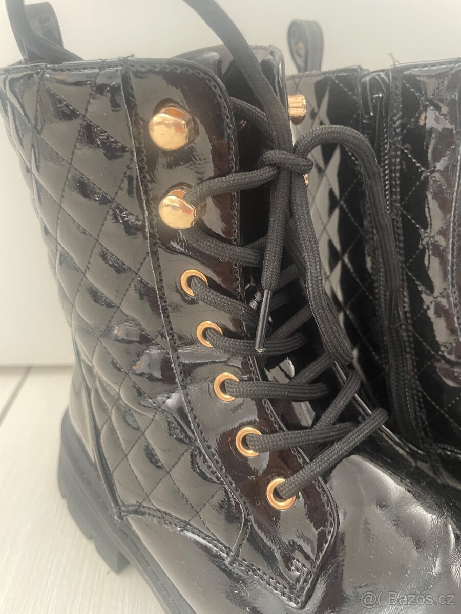 Dívčí kotníčkové zimní boty DeeZee-37 - 2