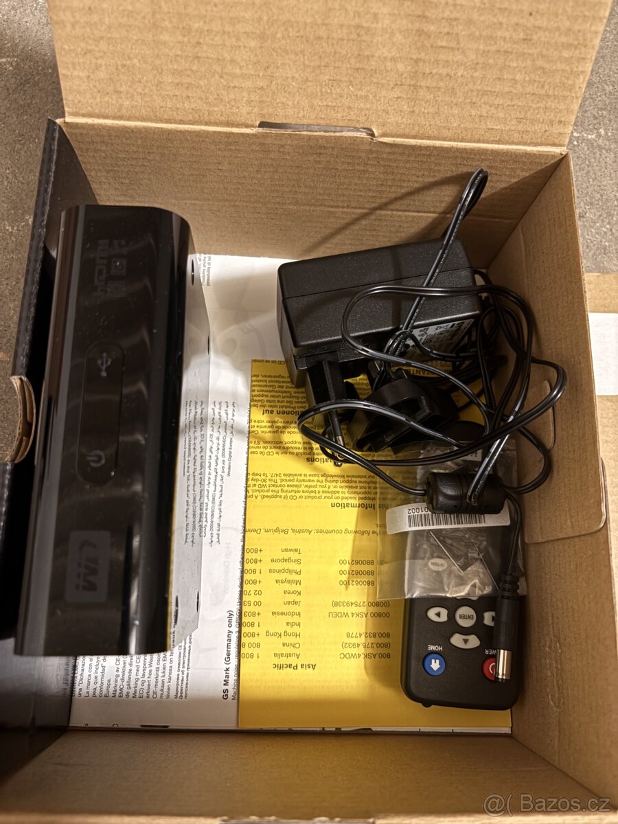 WD TV HD Media Player – plně funkční, včetně krabice - 2