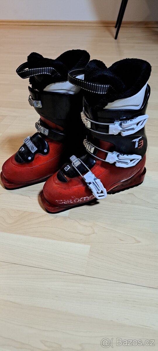 Dětské Ski boty Lyžáky Salomon velikost 22cm - 2