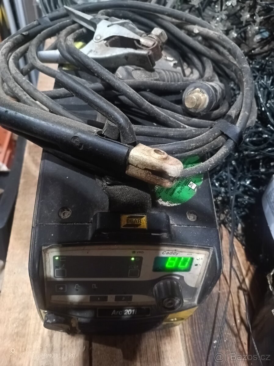 Prodám profesionální svářečku Inventor esab arc201i - 2