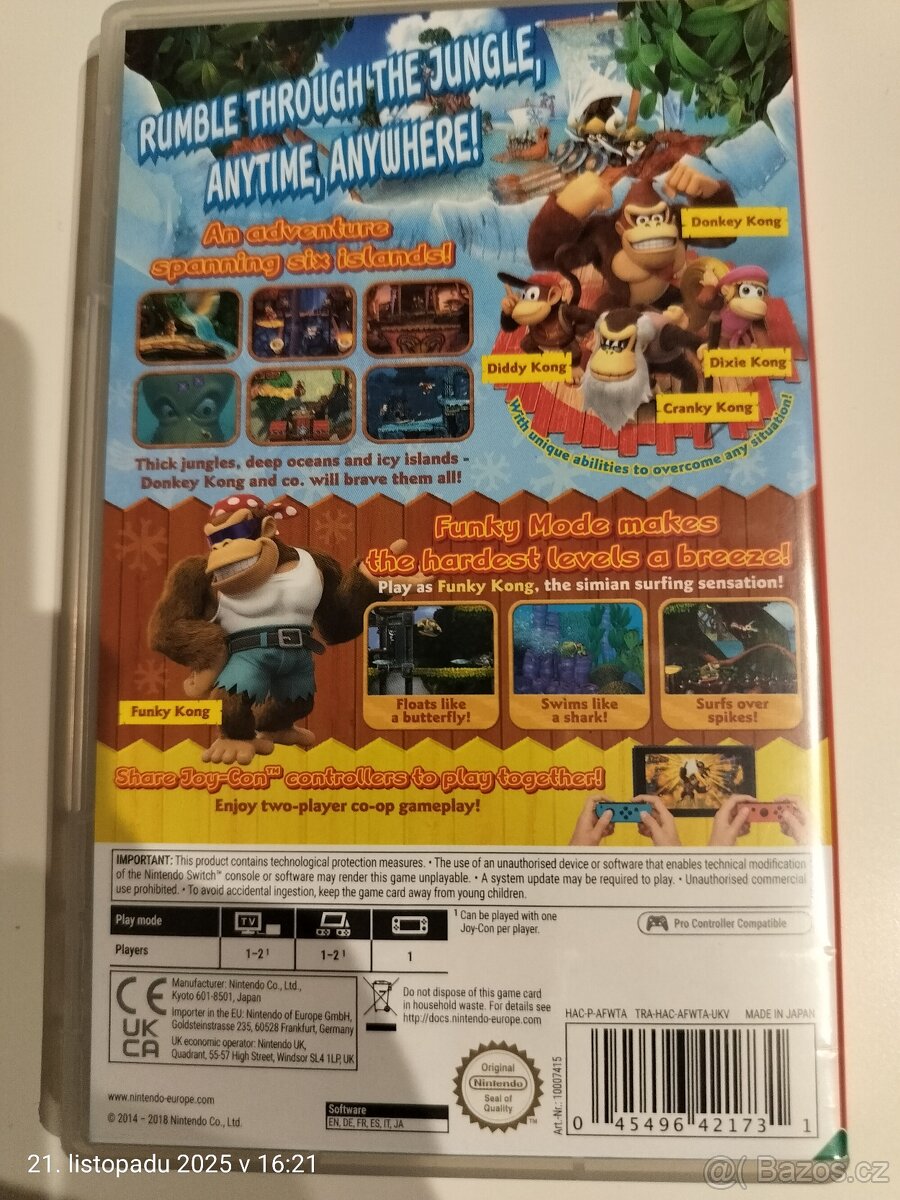 Donkey Kong - Country Tropical Freeze (Nintendo Switch) - 2