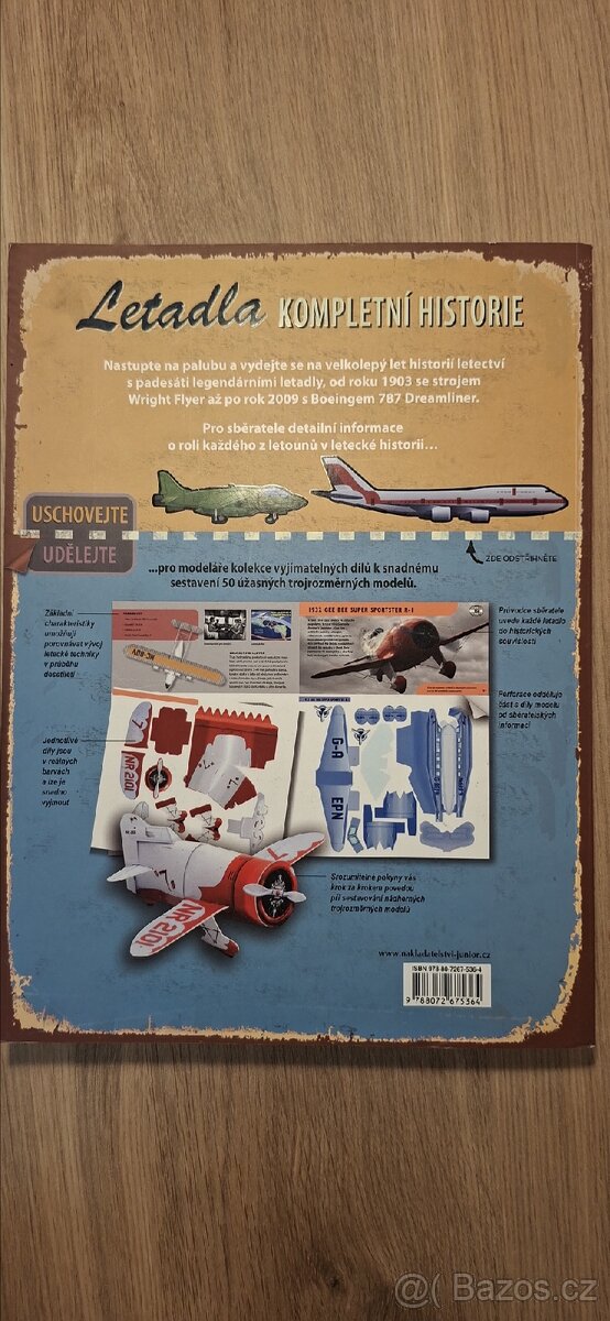 Letadla ko.pletní historie + modely - 2