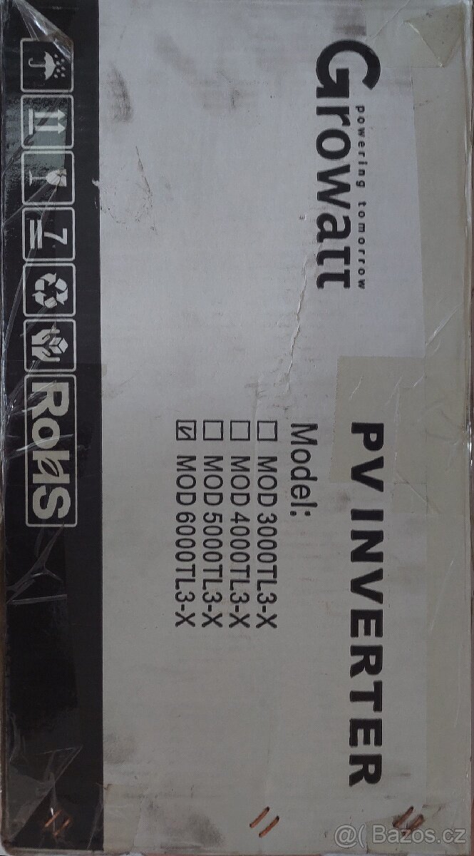 GROWATT MOD 6000TL3-X, třífázový 6kW solární střídač - 2