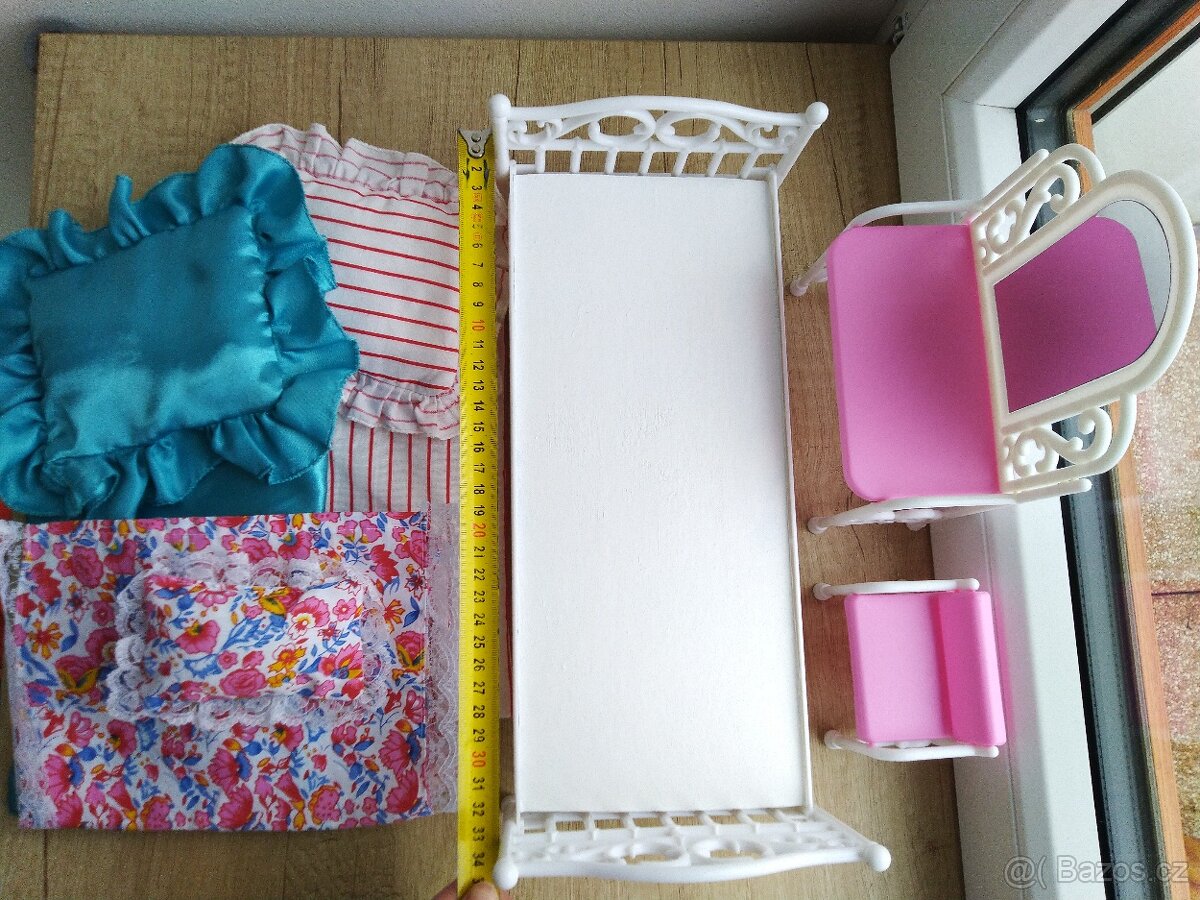 1990 Ložnice pro panenky Barbie - retro, vintage - 2