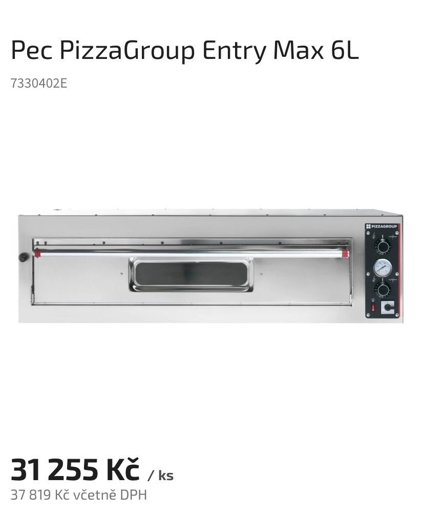 Prodám nepoužitou Pizza Pec - 2