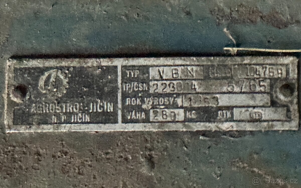 Nesený vyorávač brambor čert - 2