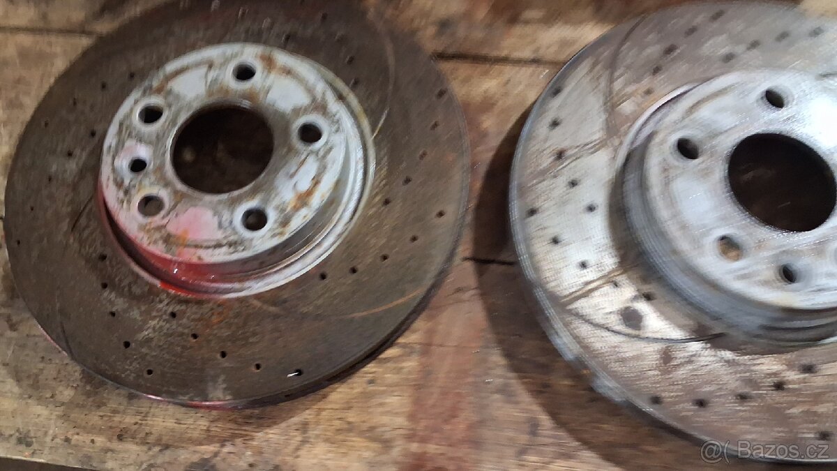 Ford mondeo, galaxy 2.0tdci 103kw, vrtané přední kotouče - 2