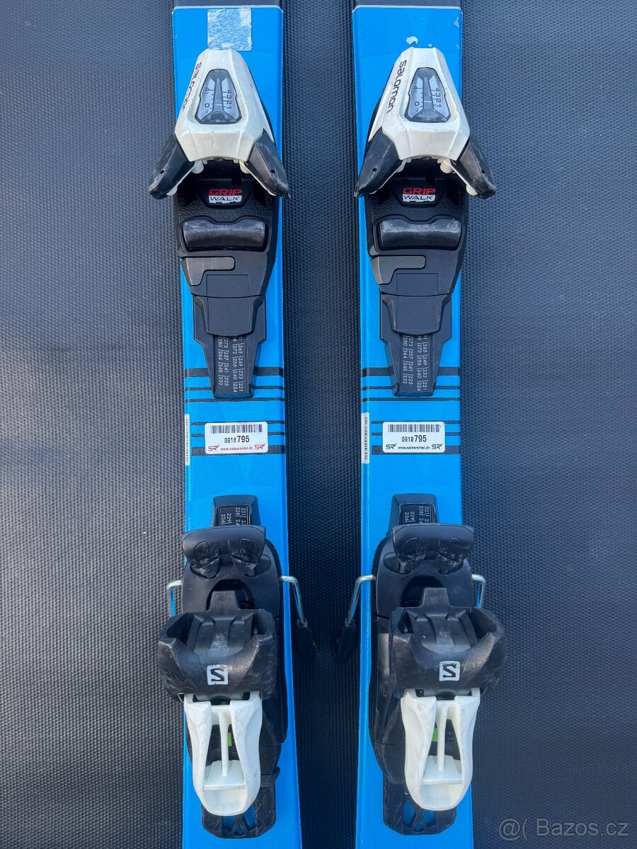 Dětské lyže STOCKLI Race 110 cm +vázání Grip Walk - 2