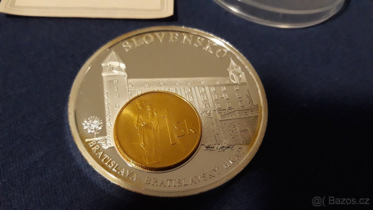 Medaile Ražba Inlay Slovensko - 2