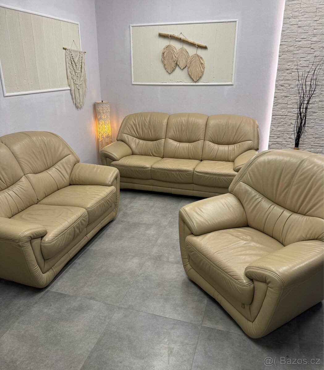 kožená sedací souprava 3+2+1 - 2