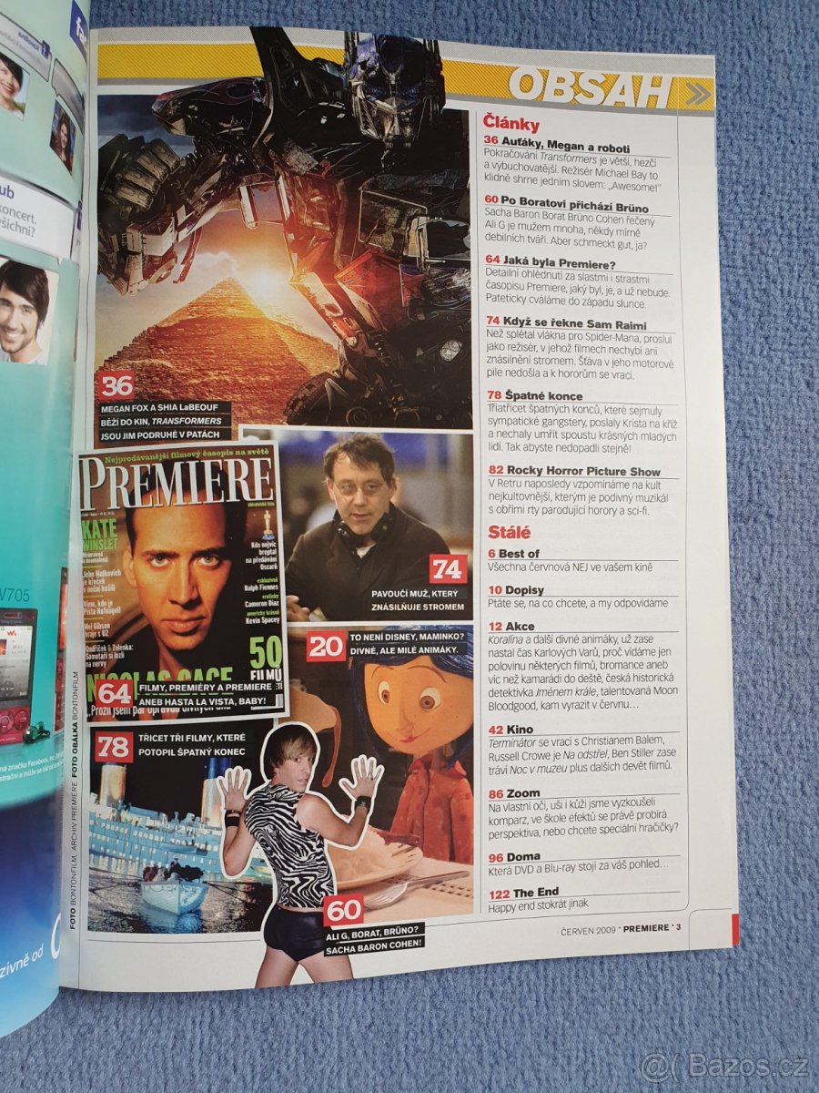 Časopis Premier 06/2009 - historicky poslední vydání - 2