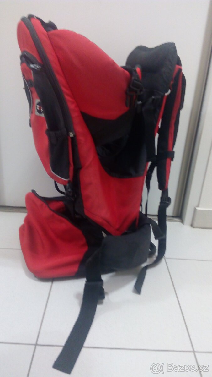 Prodám krosnu na dítě - červená - 2