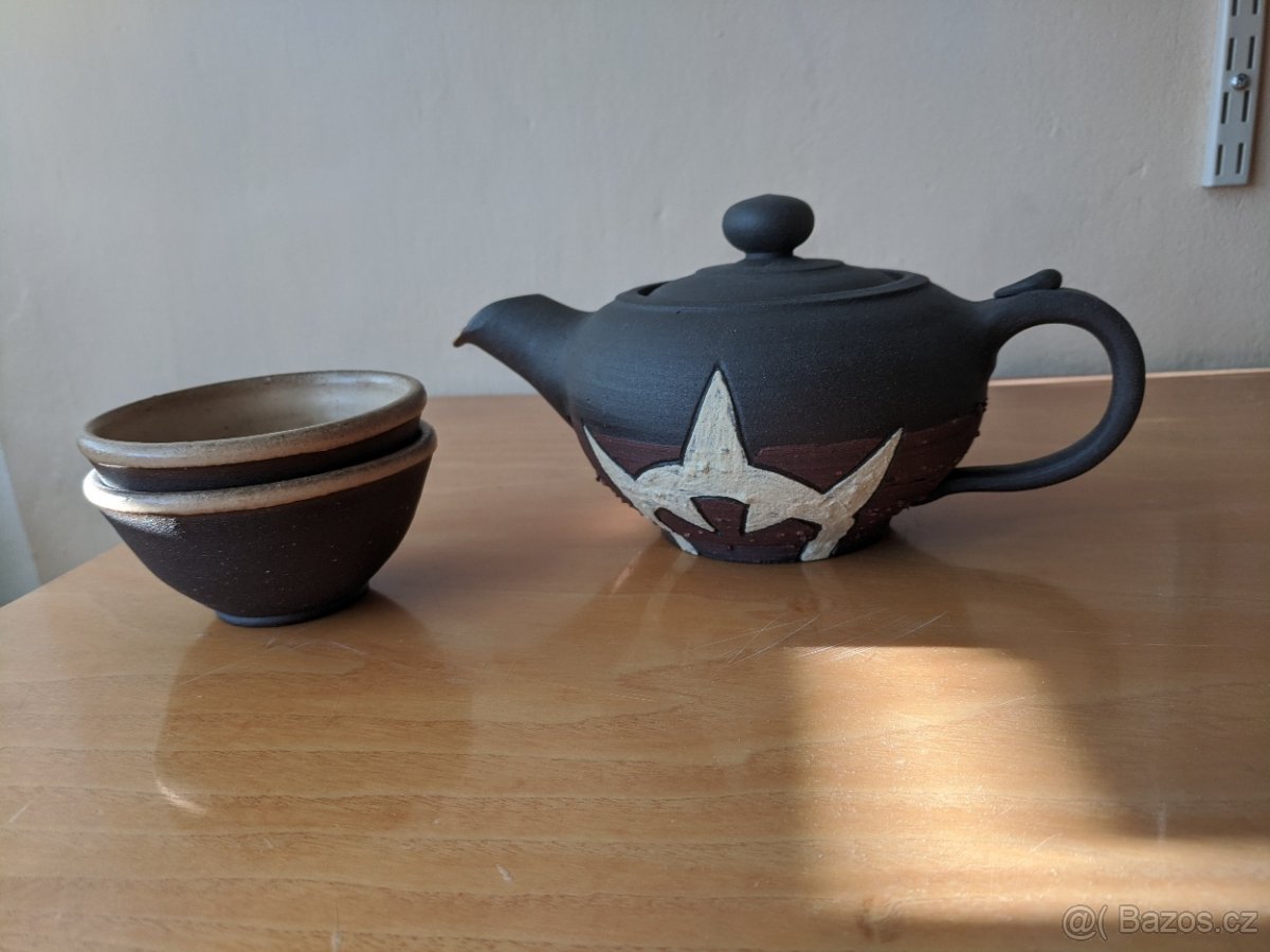 Čajový servis, keramický - 2