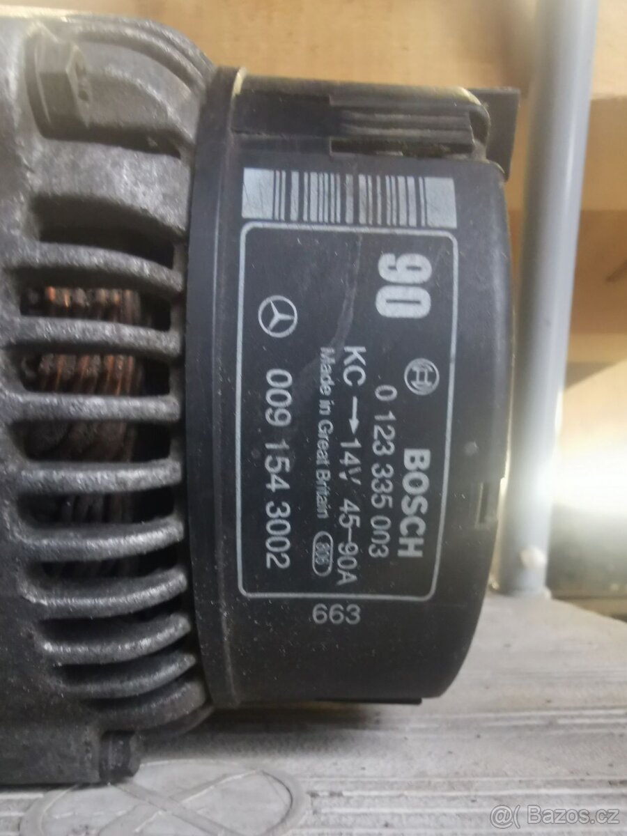 Mercedes alternátor Bosch 0091543002 - 2