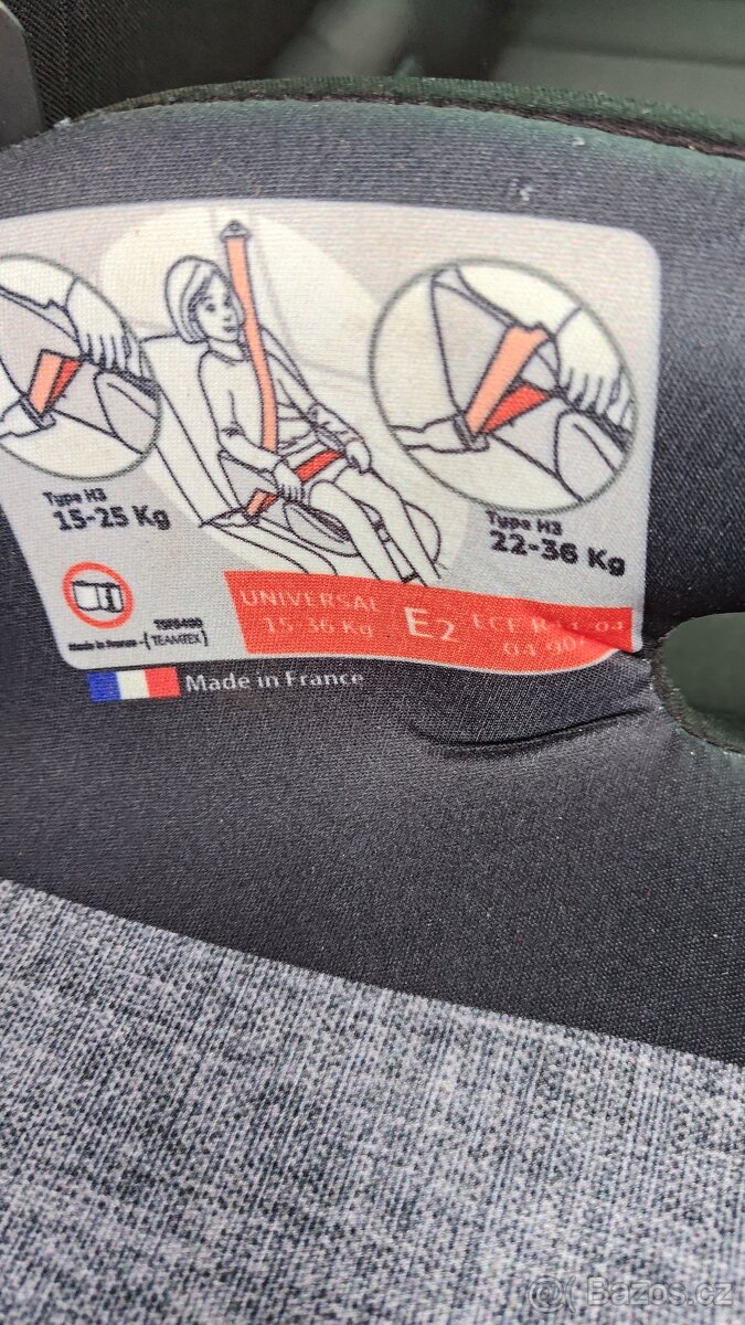 Podsedáky pro děti 15-36kg - 2