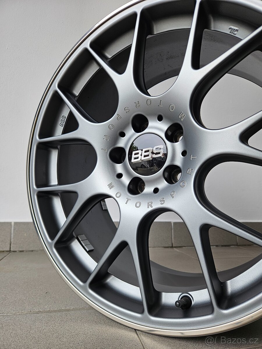 Orig. BBS CH II 5x112 19" - Grey - Top - 2
