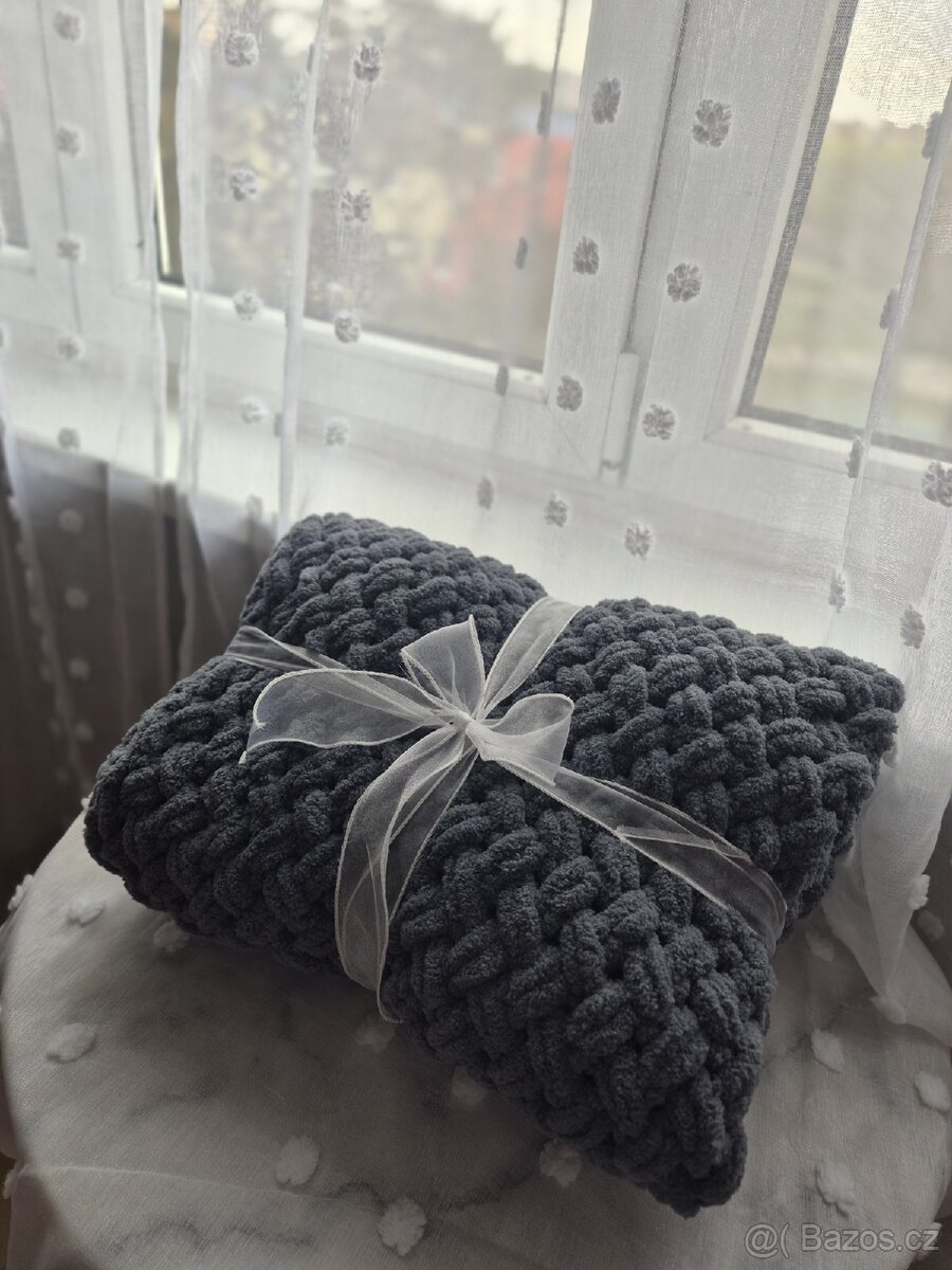 Pletená dětská deka 80×110 - 2