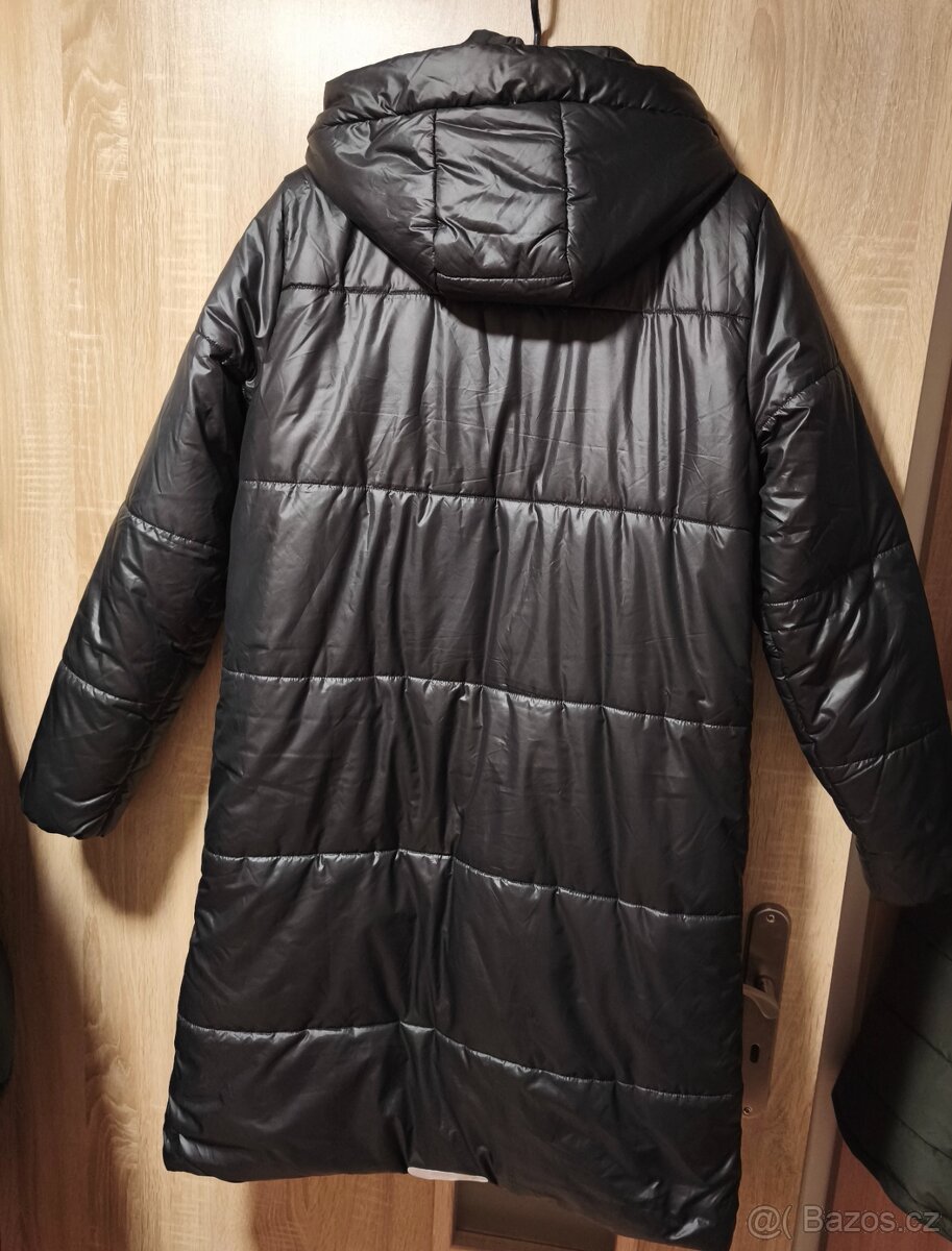 Černý kabát/bunda - 2