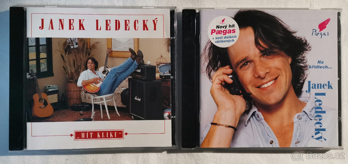 JANEK LEDECKÝ / LUNETIC - Originální alba na CD - 2