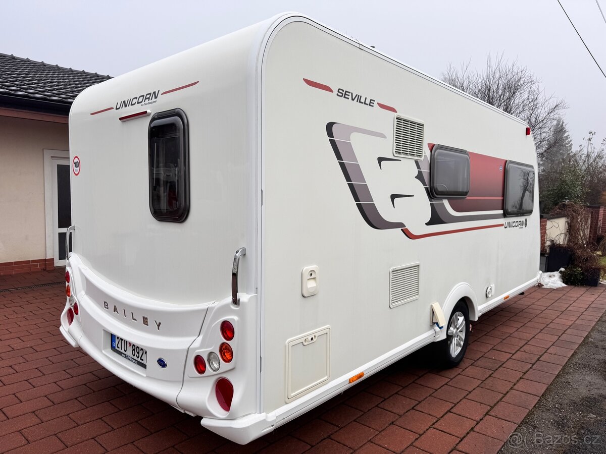 🔱 Luxusní anglický zimní karavan 🔱 Bailey Unicorn Seville 🔱 - 2