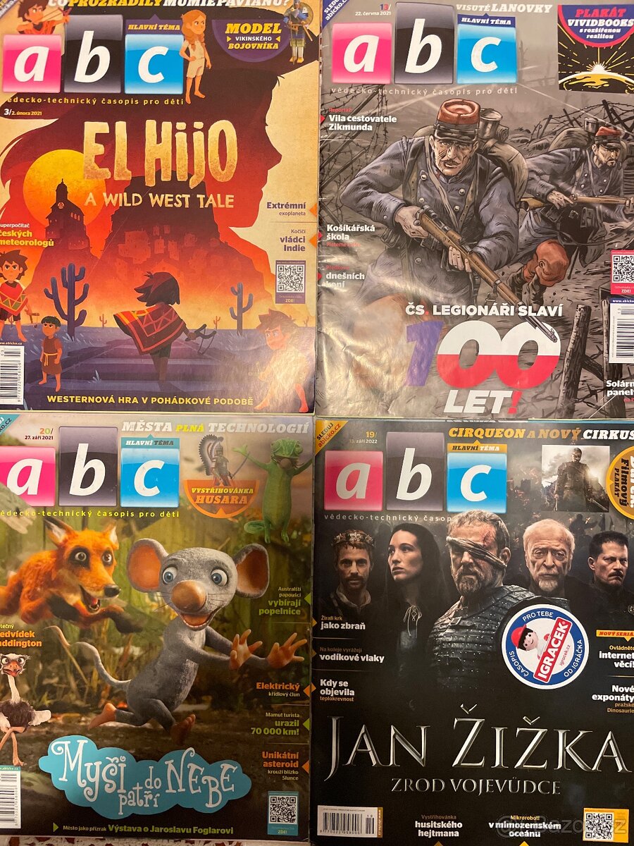 Časopisy ABC různé, roky 2018-2024 - 2