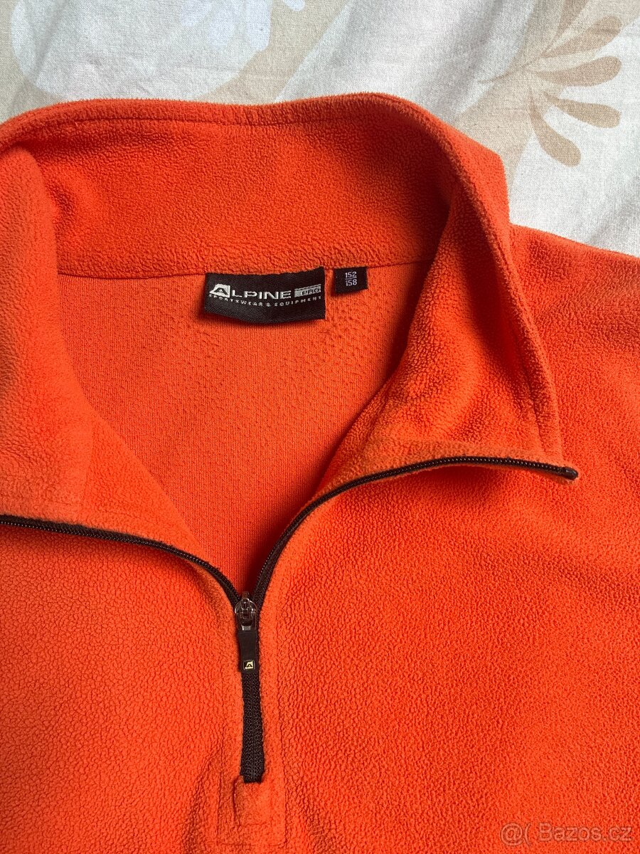 Lehká hřejivá mikina Alpine Pro 152/158 - 2