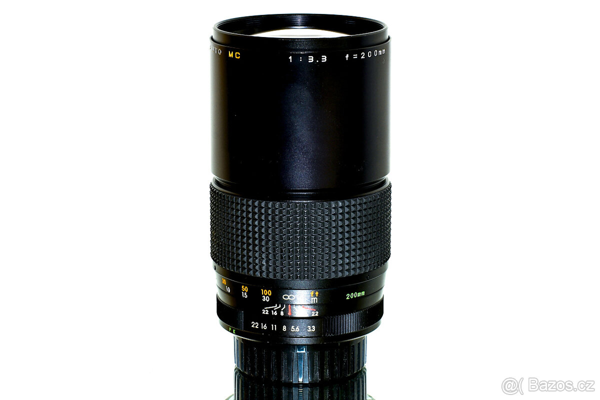 Presenta MC 3,3/200mm Pentax PK TOP STAV - 2