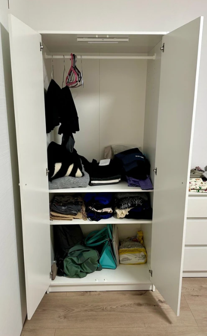 4 in 1, offer till 1.12.2025, wardrobe, tv unit, lamp, bench - 2