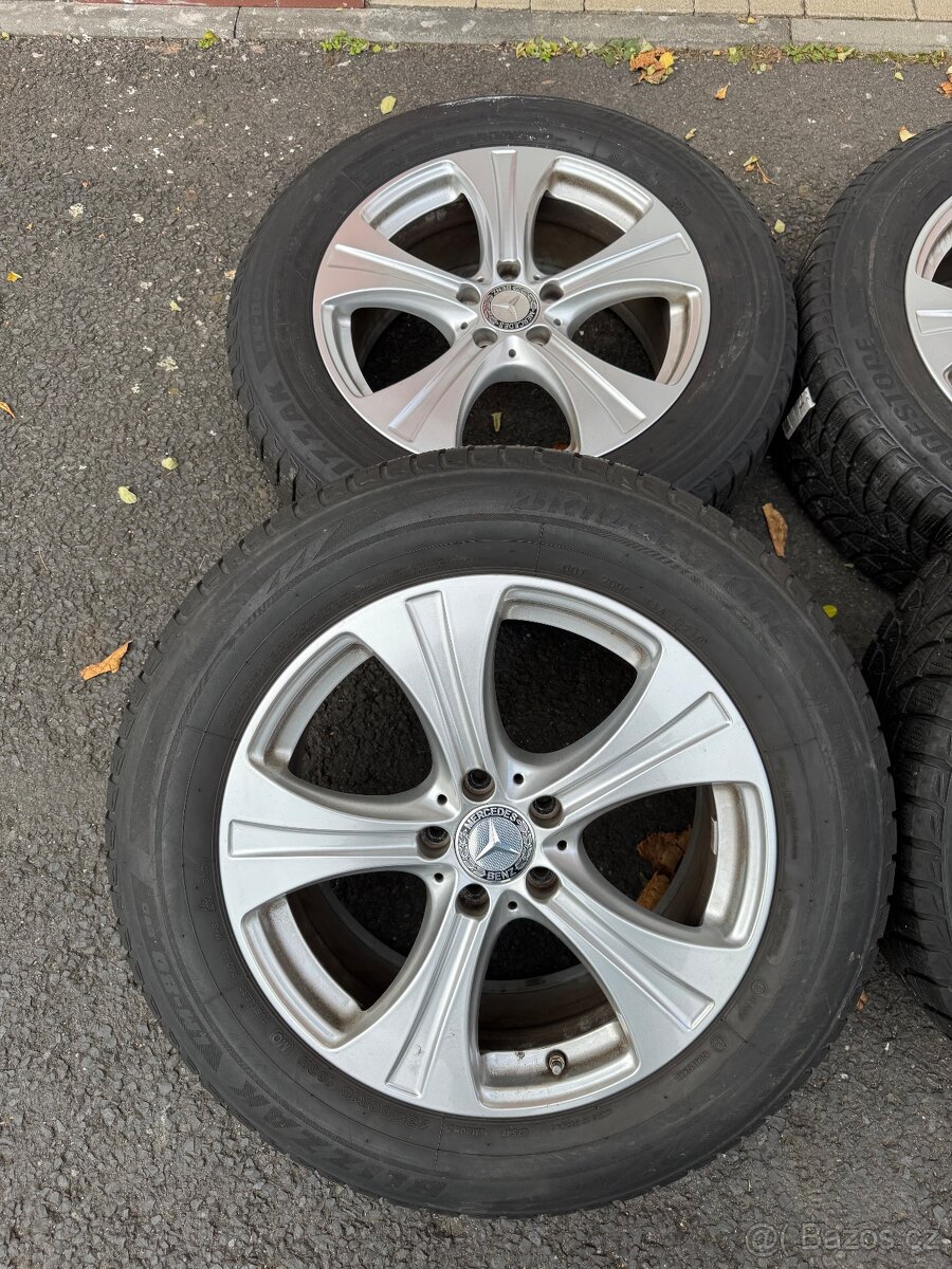 Alu zimní sada Mercedes GLC (ML) 235/60/18 5x112 - 2