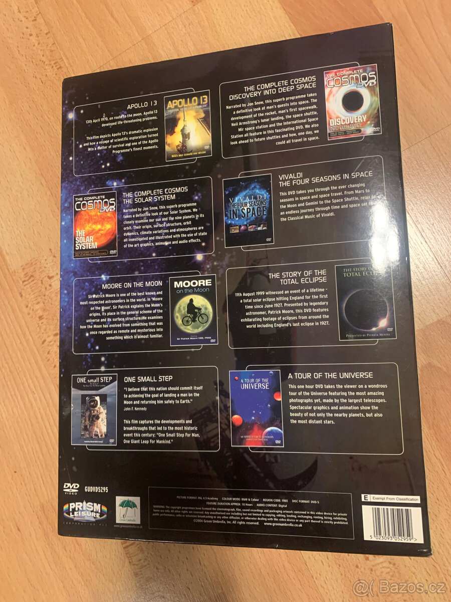 Vesmír - 8 DVD box - 2