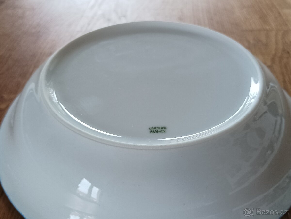 VINTAGE DĚTSKÝ PORCELÁNOVÝ TALÍŘ LIMOGES FRANCIE - 2