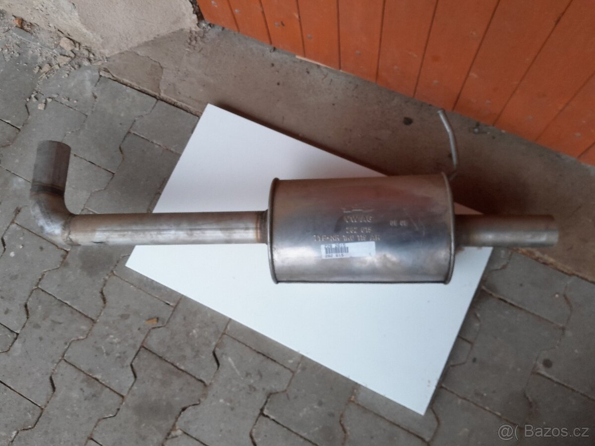 Škoda Octavia II RS výfuk - 2