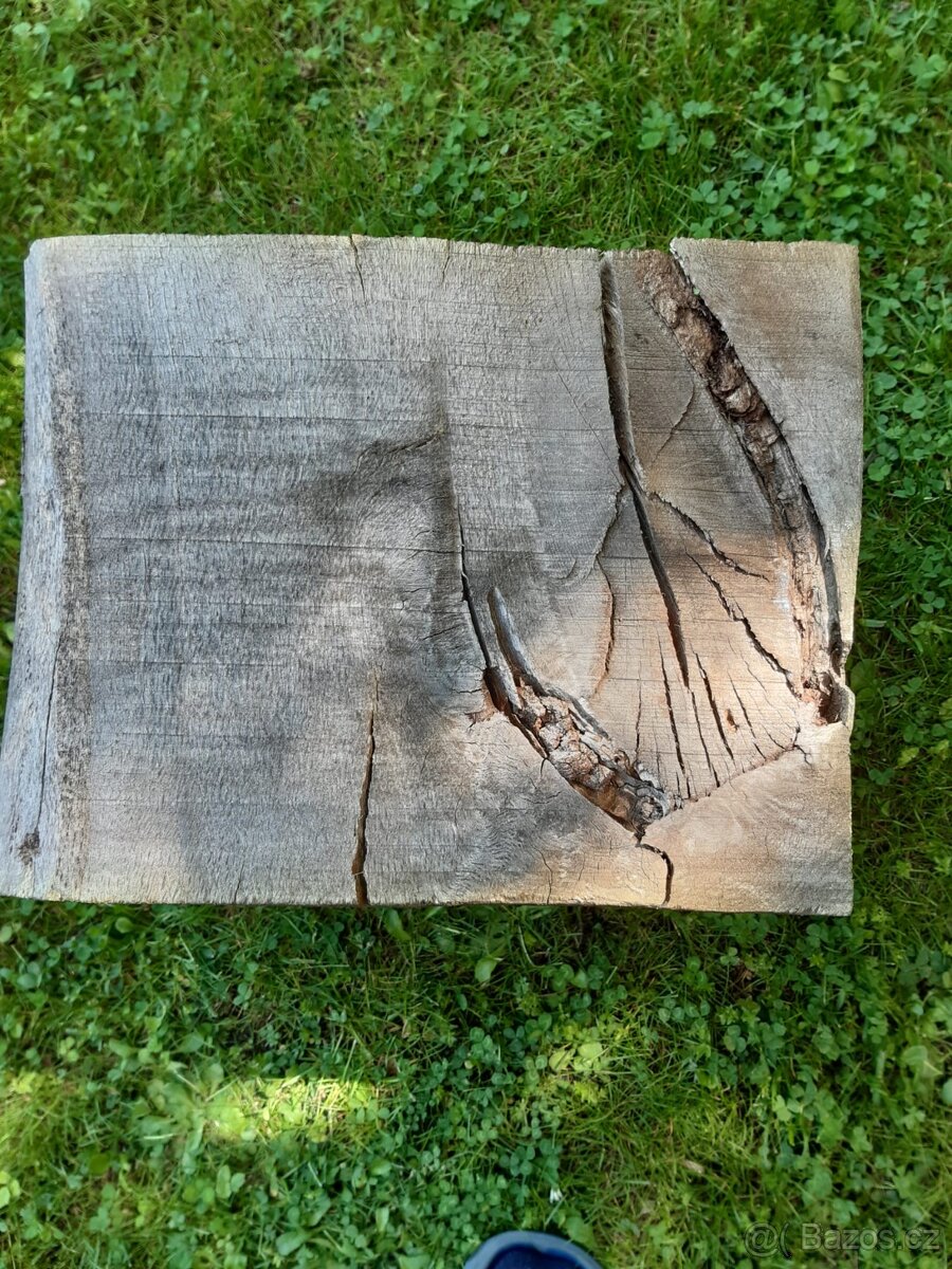 dubová stolička sedátko + doprava zdarma - 2