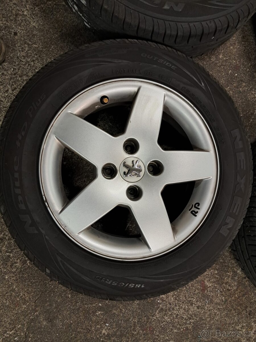 ORIGINÁL ALU KOLA PEUGEOT 15" - 2