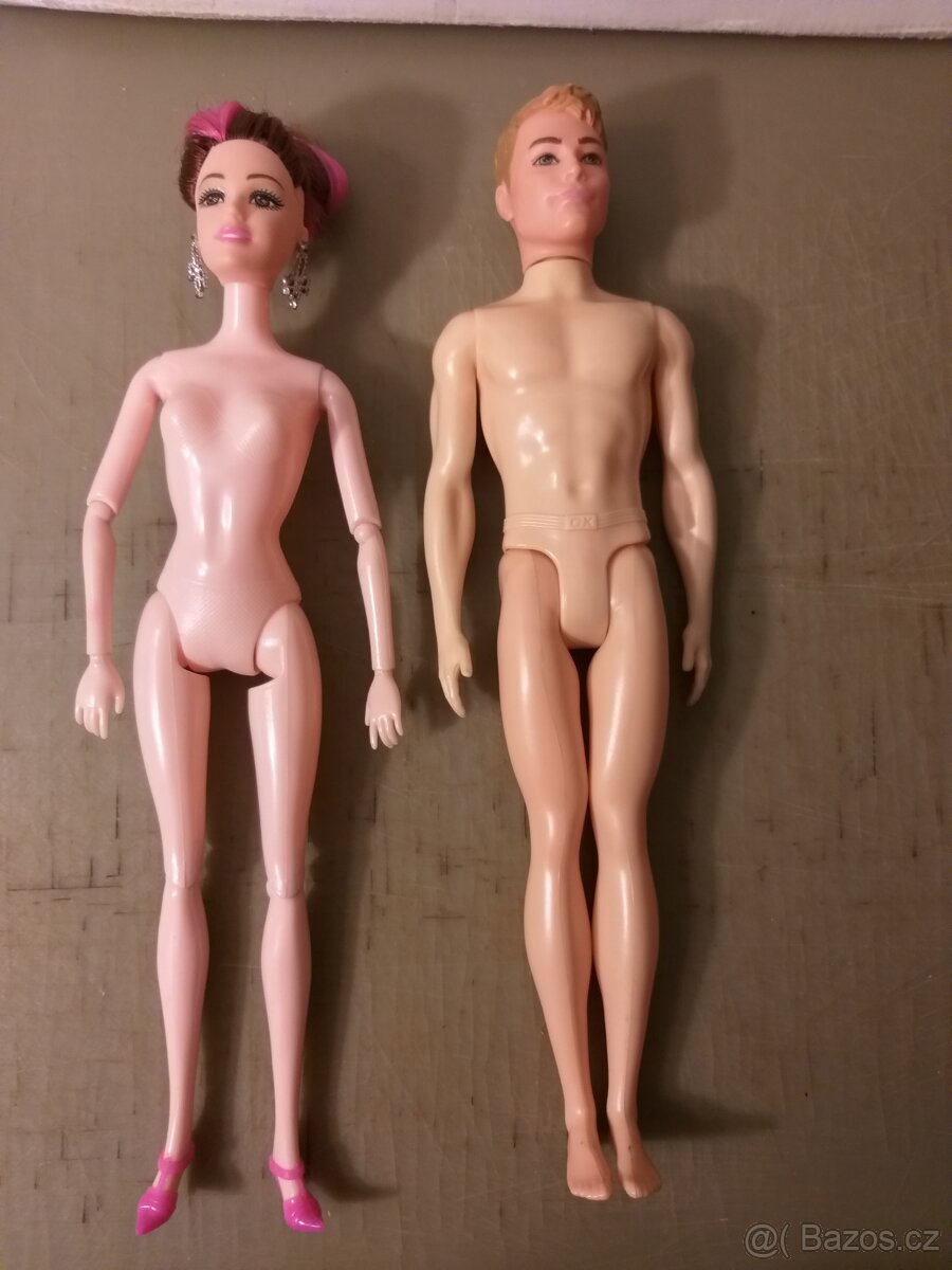 Panenky typu Barbie a Kena - 2