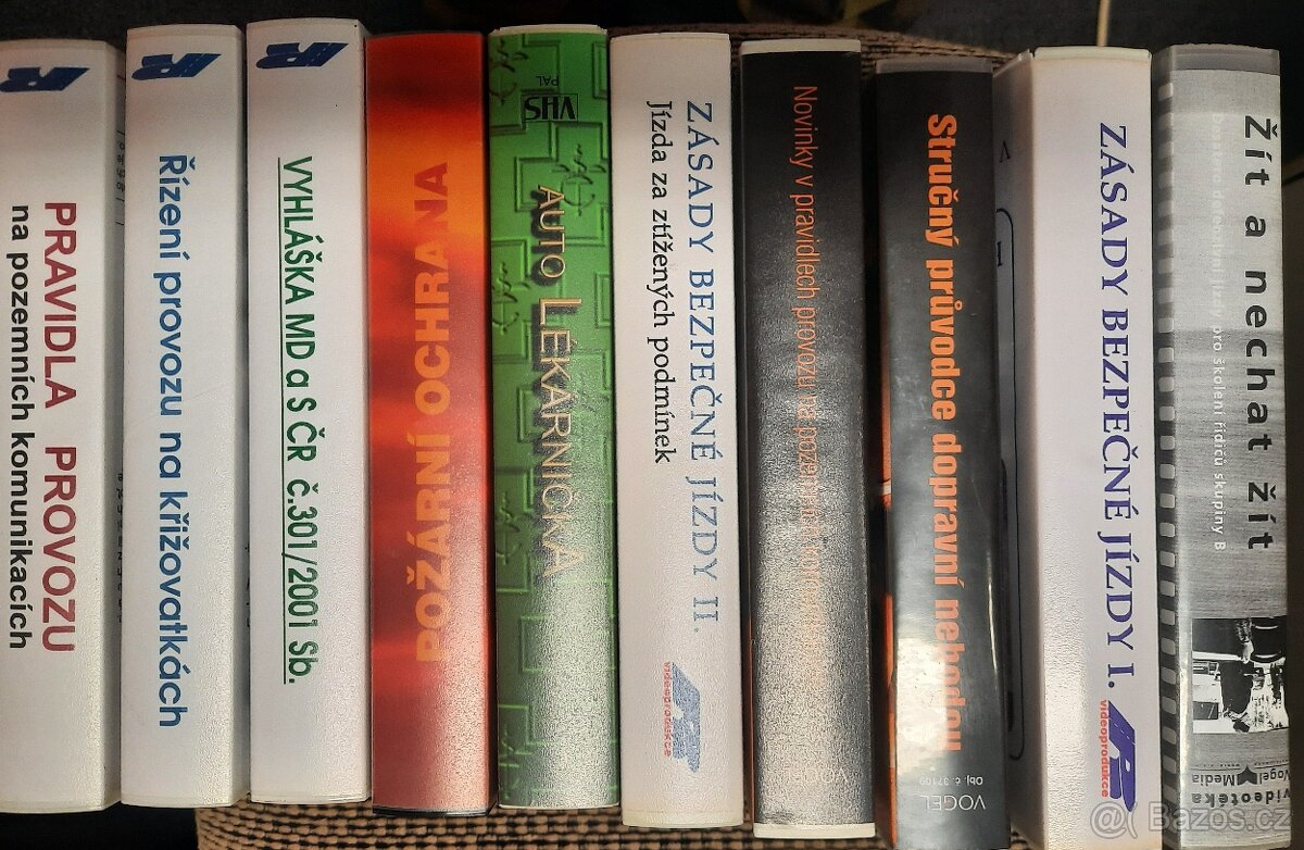 VHS videokazety autoškola - 2